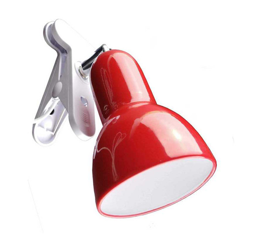 lip On Lamp & Reading Spotlight Perfect For The Office, Study & Bedroom